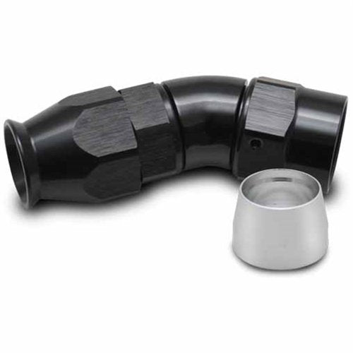 Vibrant -8AN 30 Degree Hose End Fitting for PTFE Lined Hose - eliteracefab.com