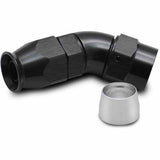 Vibrant -10AN 45 Degree Hose End Fitting for PTFE Lined Hose