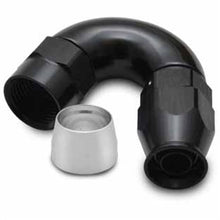 Load image into Gallery viewer, Vibrant -6AN 150 Degree Hose End Fitting for PTFE Lined Hose.