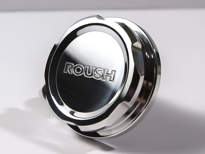 ROUSH 1996-2018 Ford Mustang Polished Billet Radiator Cap - eliteracefab.com