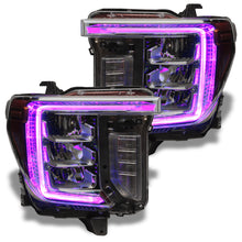 Load image into Gallery viewer, Oracle 20-21 GMC Sierra 2500/3500 HD RGB+W Headlight DRL Upgrade Kit - ColorSHIFT 2