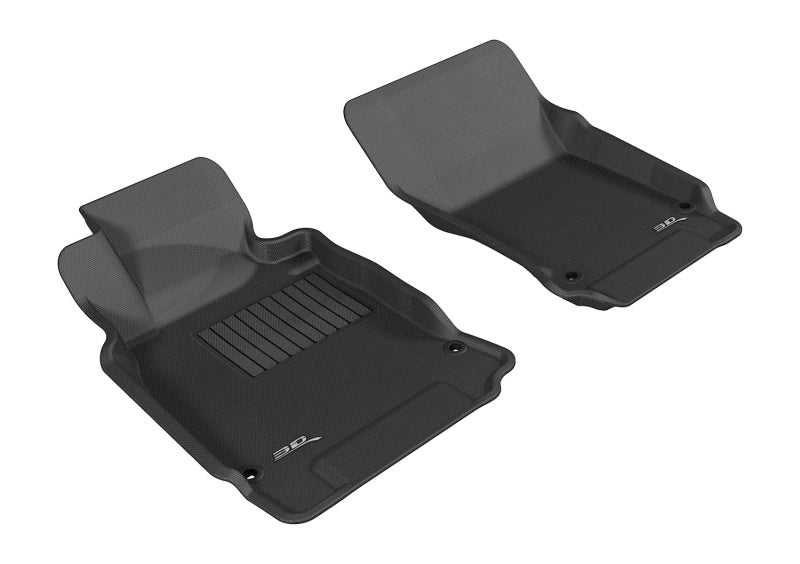 3D MAXpider 2011-2019 Infiniti Q70/M37 Kagu 1st Row Floormat - Black - eliteracefab.com