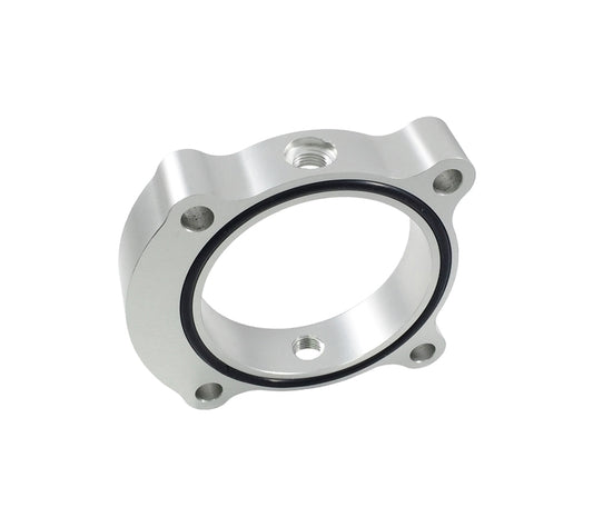 Torque Solution Throttle Body Spacer (Silver): Kia Optima 2.0T - eliteracefab.com
