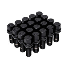 Load image into Gallery viewer, Vossen Lug Bolt - 14x1.5 - 30mm - 17mm Hex - Cone Seat - Black (Set of 20) - eliteracefab.com