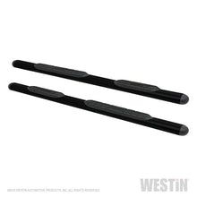 Load image into Gallery viewer, Westin Premier 4 Oval Nerf Step Bars - 85 in - Black - eliteracefab.com