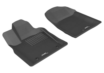 3D MAXpider L1DG00611509 2011-2012 Dodge/Jeep Durango/Grand Cherokee Kagu 1st Row Floormat - Black
