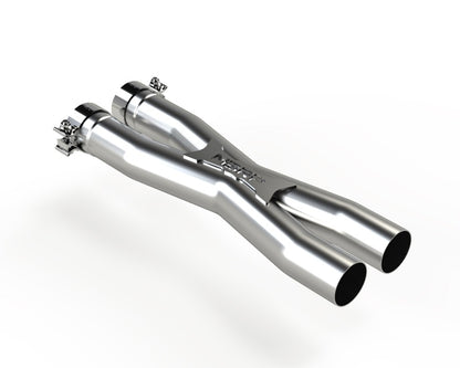 MBRP 12-21 Ferrari 812SF/812GTS/F12 6.3L/ 6.5L 3in Resonator Delete X-Pipe - T304 - eliteracefab.com