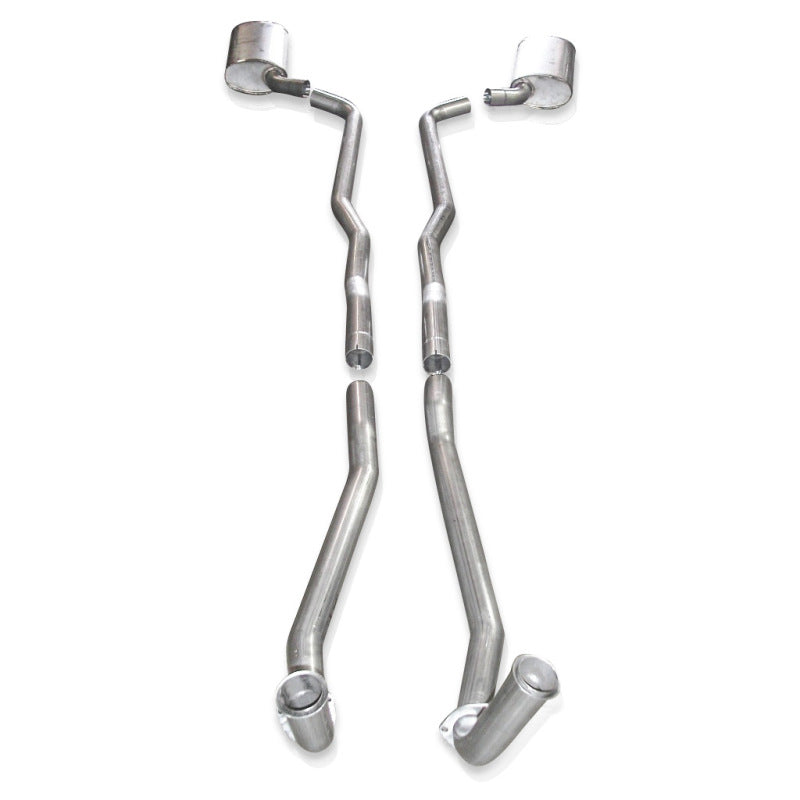 Stainless Works 1963 Corvette Exhaust 2-1/2in Factory Connect Stainless Works