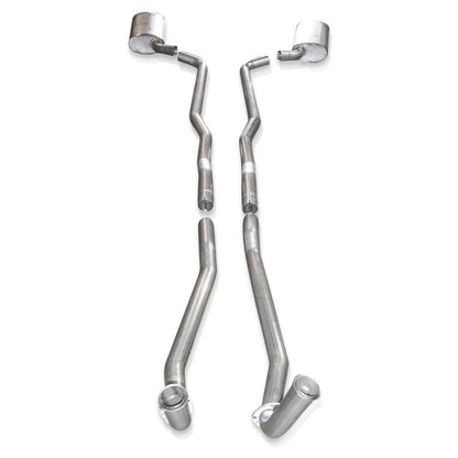 Stainless Works 1963 Corvette Exhaust 2-1/2in Factory Connect Stainless Works