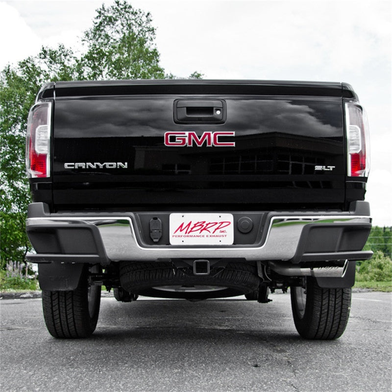 MBRP 2015 Chevy/GMC Colorado/Canyon 2.5L & 3.6L Black Coated 3in C/B Single Side Exit - eliteracefab.com