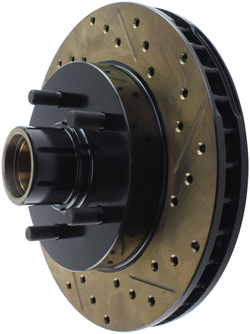 StopTech Slotted & Drilled Sport Brake Rotor Stoptech