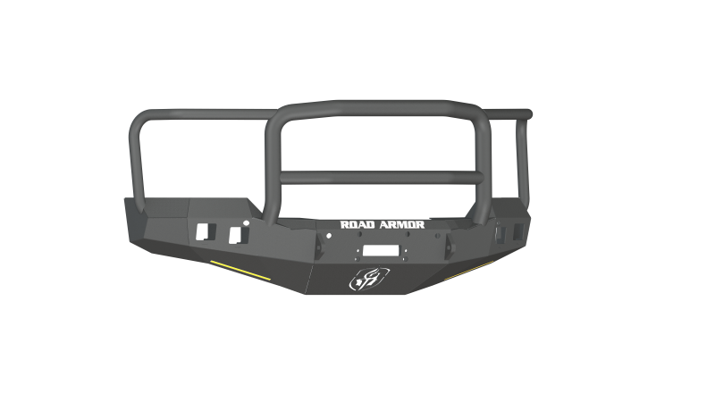 Road Armor 16-18 Chevy 1500 Stealth Front Winch Bumper w/Lonestar Guard - Tex Blk Road Armor
