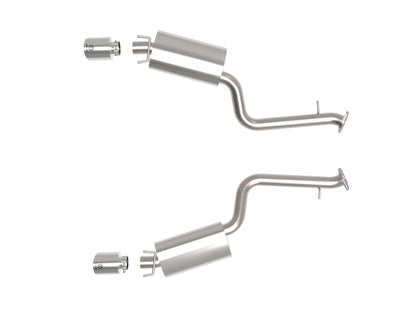 aFe Lexus IS350 14-22 V6-3.5L Takeda Axle-Back Exhaust System- Polished Tip aFe