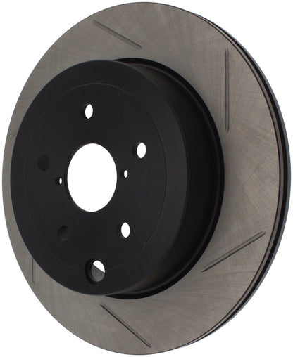 StopTech Power Slot 08-10 Subaru Impreza STi Rear Left Slotted Rotor - eliteracefab.com