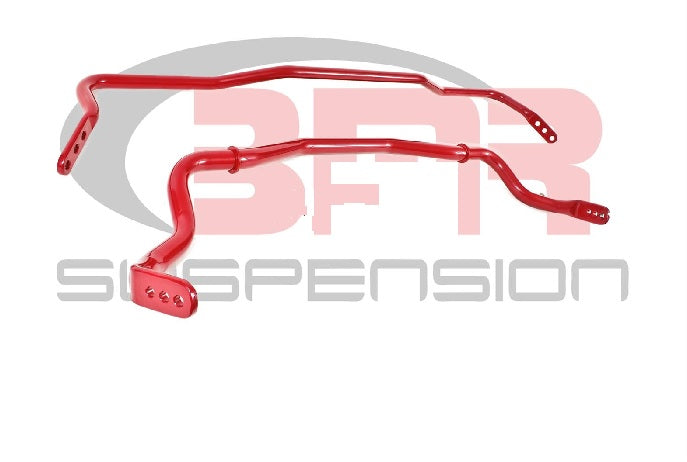 BMR SWAY BAR KIT FRONT & REAR RED (2015+ MUSTANG) - eliteracefab.com