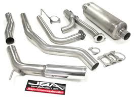 JBA 40-1405 | 04-15 NISSAN ARMADA 5.6L 409SS PASS SIDE SINGLE EXIT CAT-BACK EXHAUST; 2004-2015 - eliteracefab.com