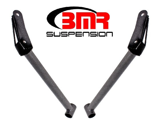 BMR CHASSIS BRACE FRONT OF REAR CRADLE BLACK (2016+ CAMARO) - eliteracefab.com