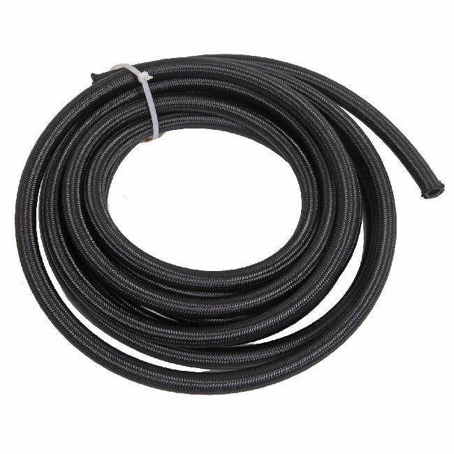 Fragola Performance Systems 842010 -10AN Premium Black Nylon Race Hose - 20 Feet - eliteracefab.com