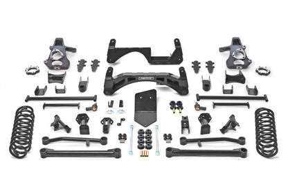 Fabtech 07-14 GM K1500 Suv w/Autoride 4WD 6in Basic Sys - eliteracefab.com