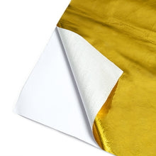 Load image into Gallery viewer, Mishimoto Gold Reflective Barrier w/ Adhesive Backing 12 inches x 24 inches - eliteracefab.com