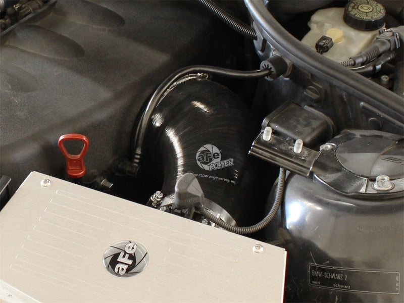 aFe MagnumFORCE Intakes Torque Booster Tube BMW M3 (E46) 01-07 L6-3.2L Black Upgrade 51/54-10461 - eliteracefab.com