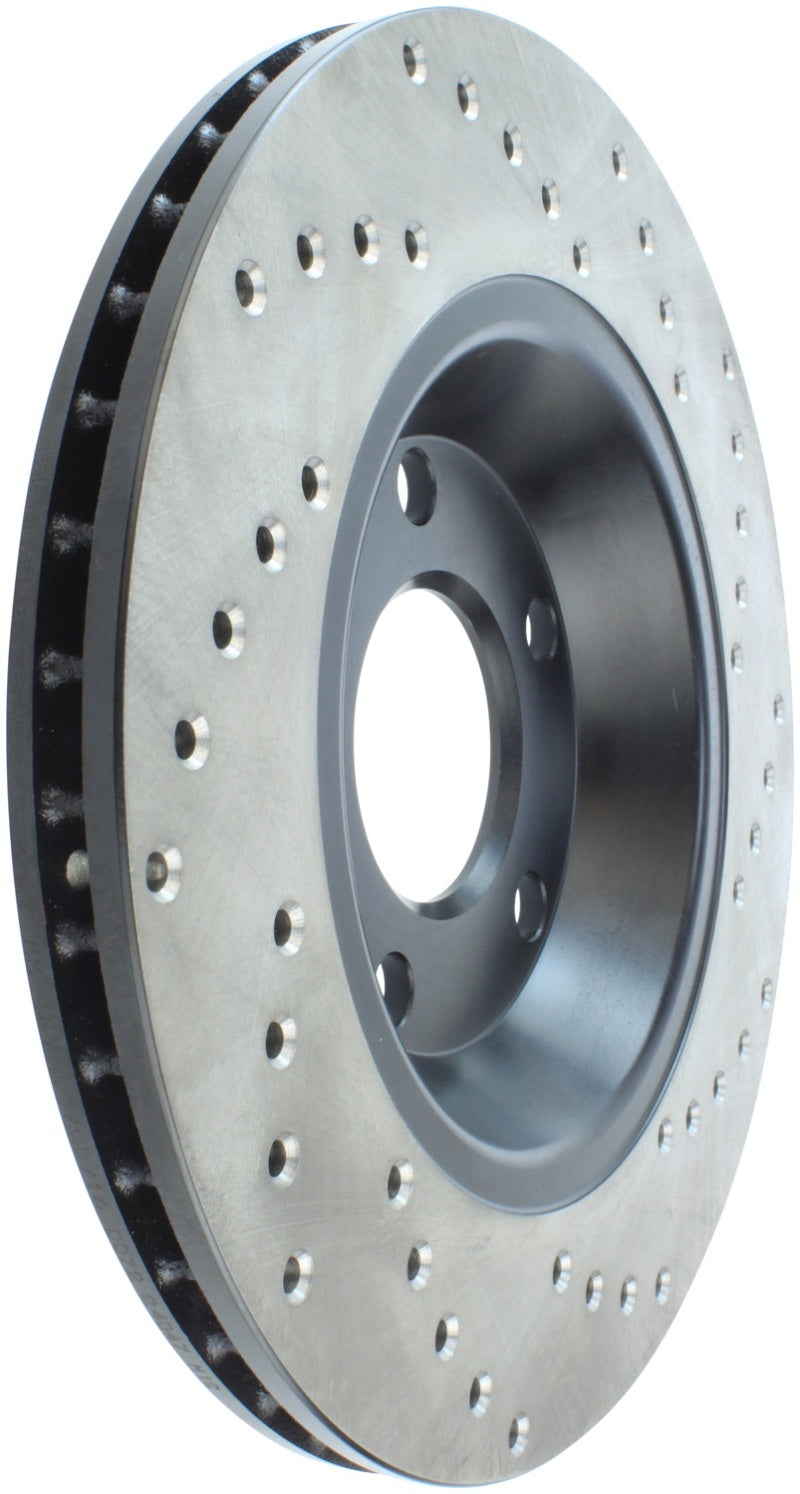 StopTech 04-09 Audi S4 Rear Right Drilled Rotor Stoptech