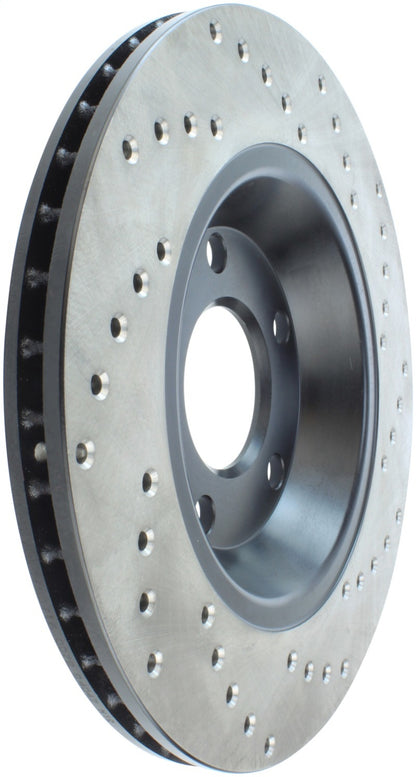 StopTech 04-09 Audi S4 Rear Right Drilled Rotor Stoptech