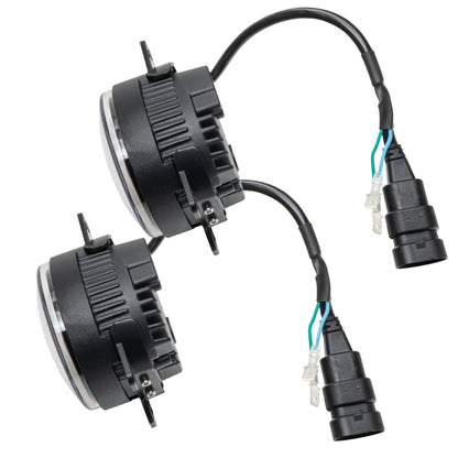 Oracle 4in High Performance LED Fog Light (Pair) - 6000K - eliteracefab.com