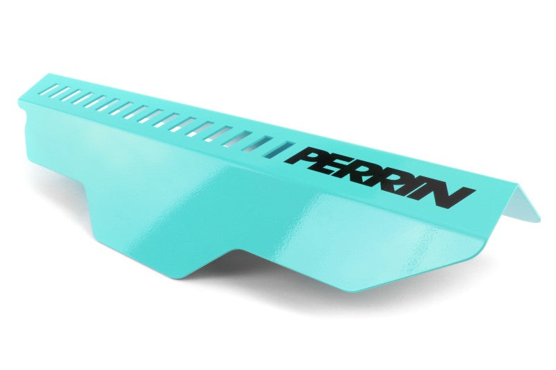 Perrin 02-14 Subaru WRX / 04-19 STi / 08-11 Impreza (NA) Subaru Pulley Cover - Hyper Teal - eliteracefab.com