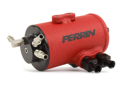 Perrin 22-23 Toyota GR86 / 13-16 Scion FR-S / 13-23 Subaru BRZ Air Oil Separator - Red Perrin Performance