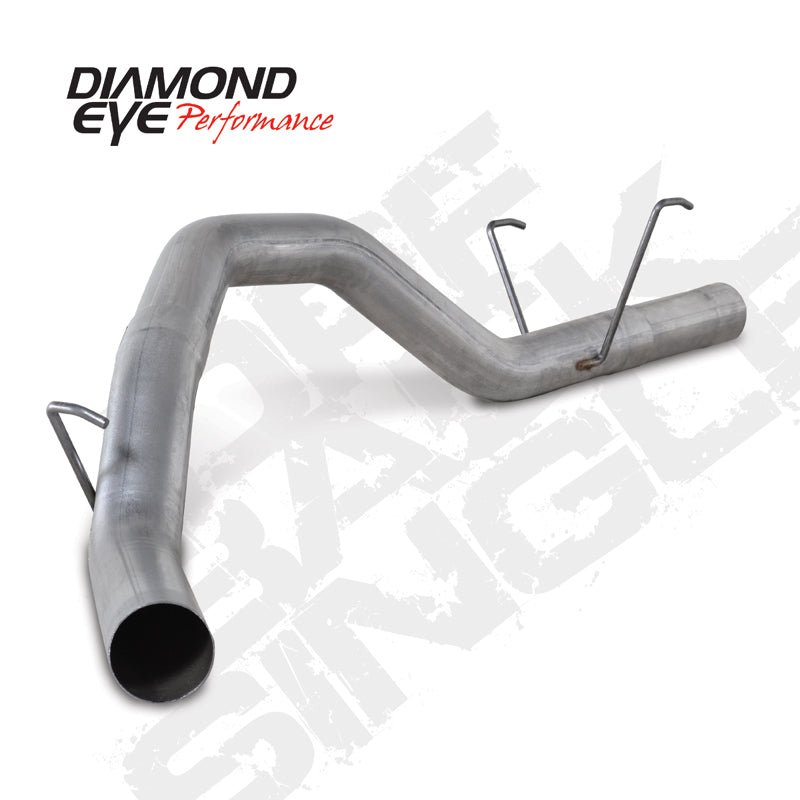 Diamond Eye KIT 4in DPF-BACK SGL AL: DODGE 6.7L 2500 2014 LONG BOX ONLY Diamond Eye Performance