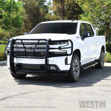 Load image into Gallery viewer, Westin 2019 Chevrolet Silverado 1500 HDX Grille Guard - Black - eliteracefab.com