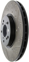 Load image into Gallery viewer, STOPTECH 04-08 ACURA TL (BREMBO CALIBER) SPORTSTOP SLOTTED &amp; DRILLED LEFT FRONT ROTOR, 127.40062L - eliteracefab.com