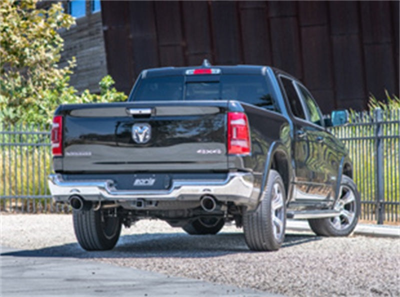 Borla 2019 RAM 1500 5.7L V8 AT 4DR Crew Cab Short Bed Touring SS Catback Exhaust - Black Chrome Tip - eliteracefab.com