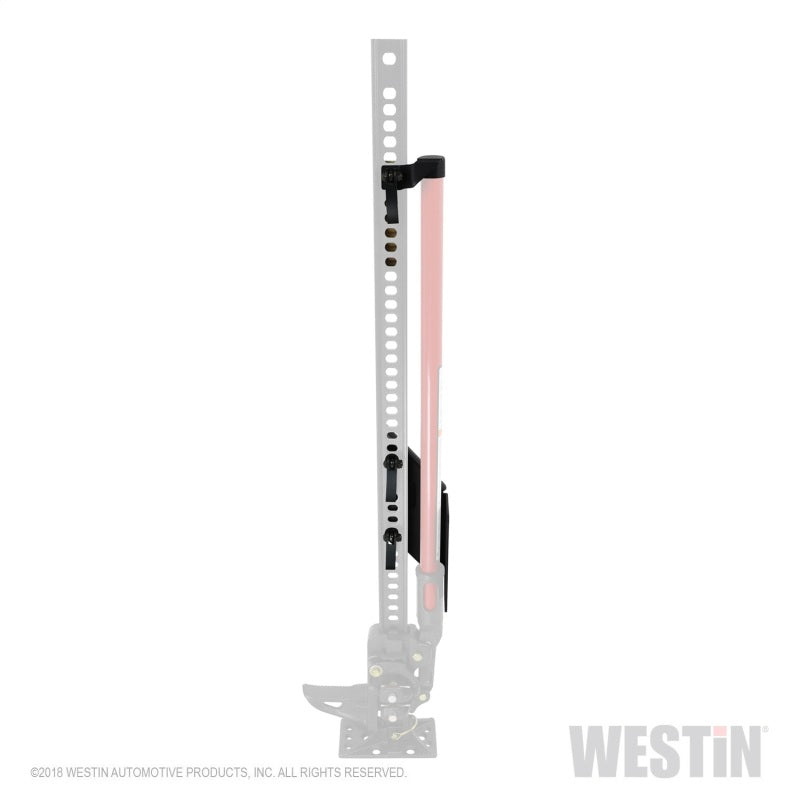 Westin 07-18 Jeep Wrangler JK WJ2 Off-Road Jack Mount - Textured Black - eliteracefab.com