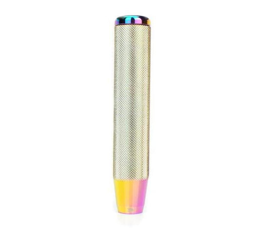 NRG Innovations Hidden Gem Knurled Long Shift Knob - 175mm - Neo Chrome - SK-810MC