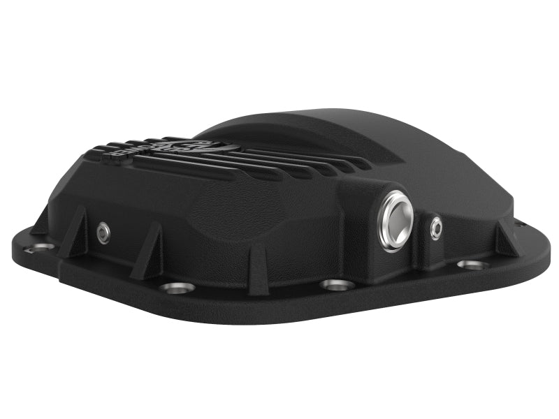 aFe Pro Series Dana 60 Front Differential Cover Black w/ Machined Fins 17-20 Ford Trucks (Dana 60) - eliteracefab.com