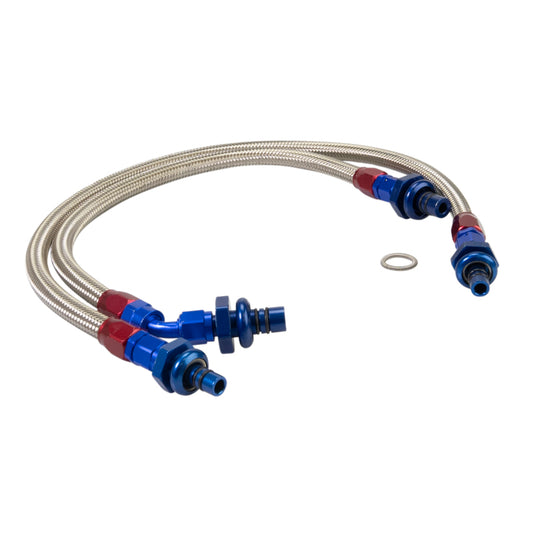 Russell -6 AN ProFlex Stainless Fuel Hose - 1987-1993 Ford - 651104