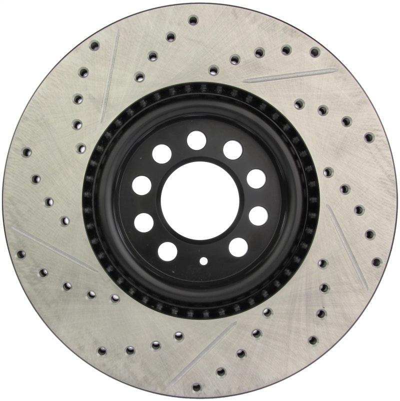 StopTech Slotted & Drilled Sport Brake Rotor - eliteracefab.com