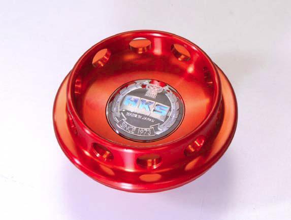 HKS OIL FILLER CAP NISSAN/HONDA (RED) - eliteracefab.com