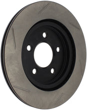 Load image into Gallery viewer, StopTech Power Slot 05-10 Mustang V6/4.0L / GT V8-4.6L Rear Left Slotted Rotor - eliteracefab.com