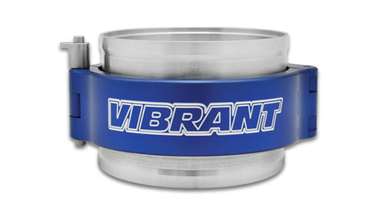 Vibrant HD Clamping System Assembly for 2in OD Tubing - Blue Clamp - eliteracefab.com