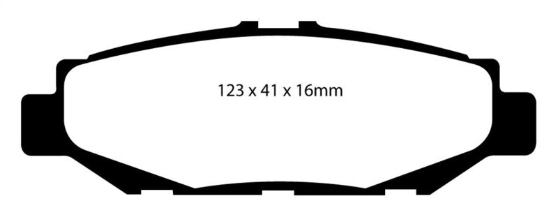 EBC 93-97 Lexus GS300 3.0 Redstuff Rear Brake Pads - eliteracefab.com