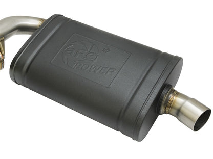 aFe MACHForce XP 13-15 Porsche Cayman S/Boxster S (981) H6-3.4L 2-2.5in. SS Cat-Back Exhaust System aFe