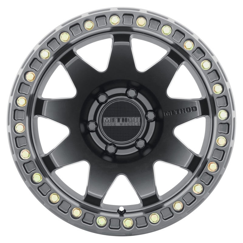 Method MR108 17x9 -44mm Offset 6x5.5 106.25mm CB Matte Black w/BH-H24125-38 Wheel - eliteracefab.com