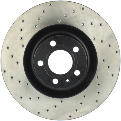 StopTech 04-09 Audi S4 Drilled Right Front Rotor Stoptech