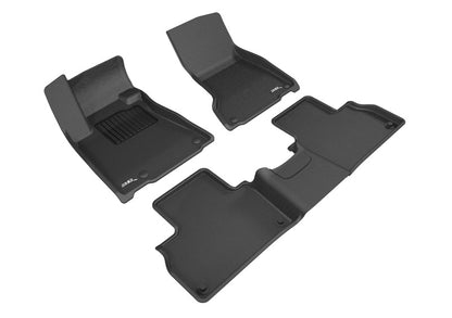 3D Maxpider L1MR00401509 17-18 Maserati Levante Kagu Floor Mat- Black R1 R2