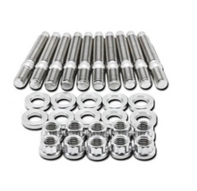 Load image into Gallery viewer, BLOX Racing SUS303 Stainless Steel Manifold Stud Kit M8 x 1.25mm 65mm in Length - 7-piece