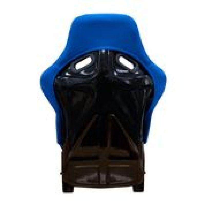 NRG FRP Bucket Seat (Blue Cloth) - Large - FRP-300BL