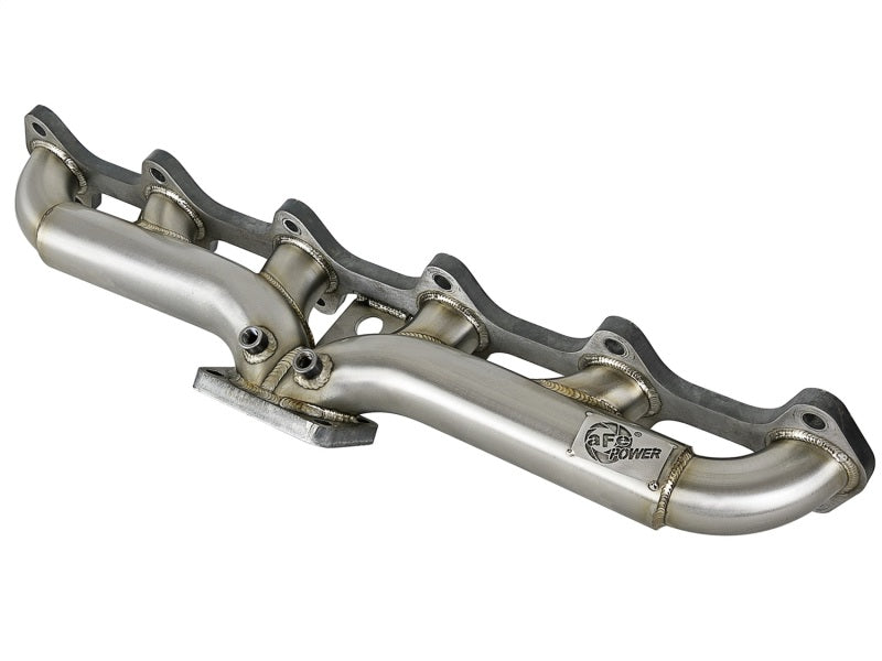 aFe Twisted Steel Header Turbo Manifold (T4) 98.5-02 Dodge Diesel Trucks L6 5.9L (td) aFe